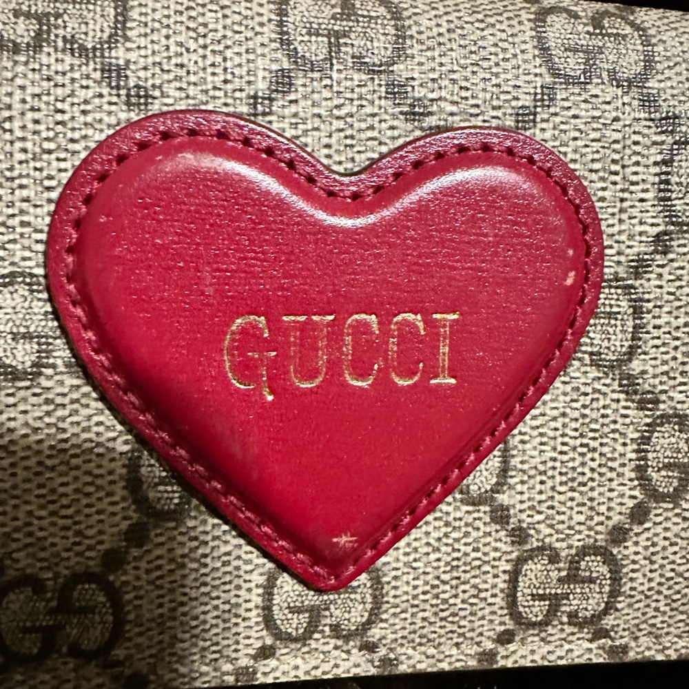 Gucci Heart Compact Wallet